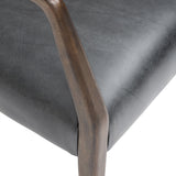 Tyler Arm Chair, Chaps Ebony - Modern Furniture - Accent Chairs - High Fashion Home