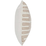 Mateo Pillow, Natural/Ivory-High Fashion Home