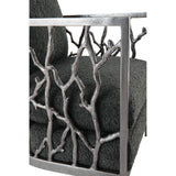 Walden Chair, Dark Grey - Modern Furniture - Accent Chairs - High Fashion Home