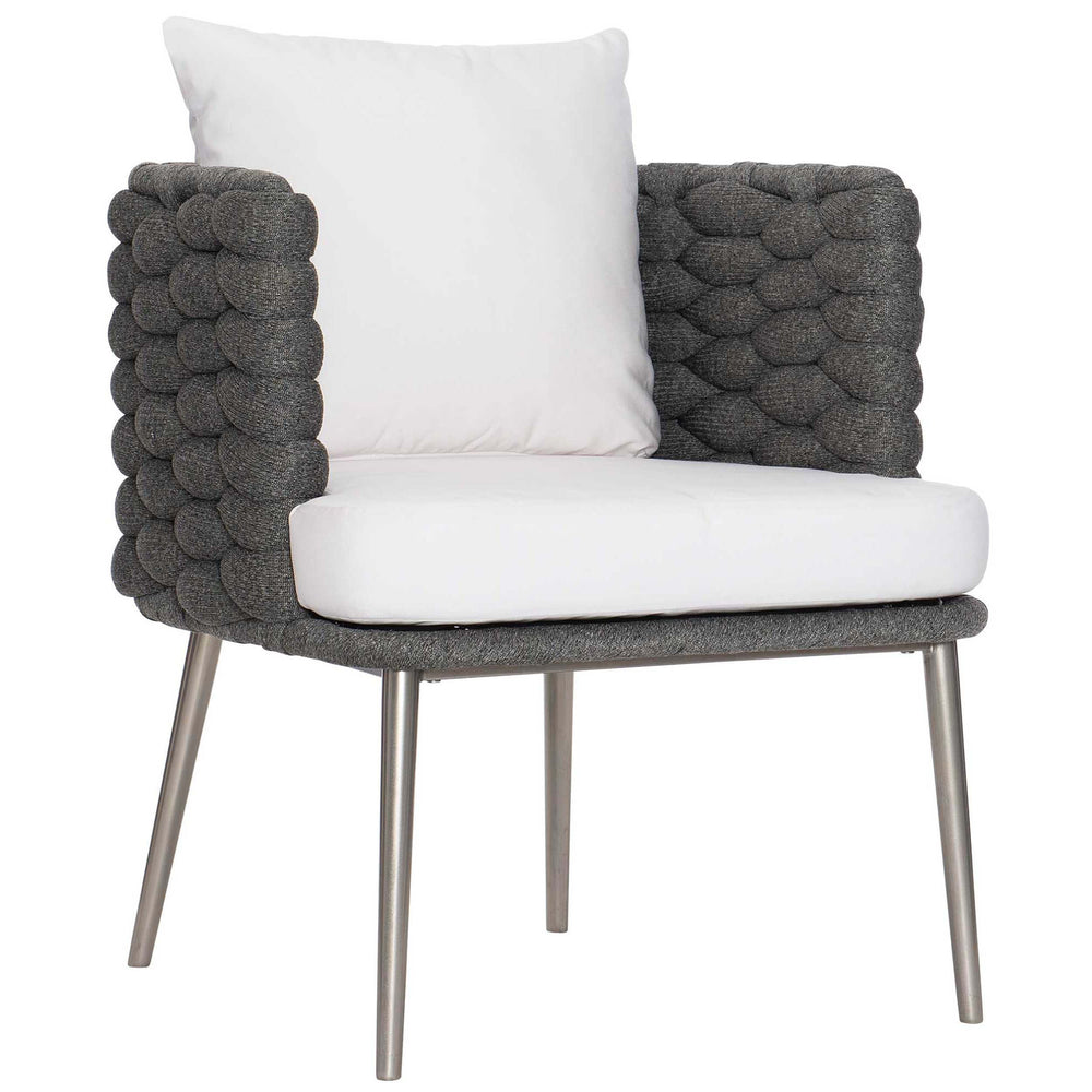 Santa Cruz Arm Chair, Cadet Grey-Furniture - Chairs-High Fashion Home