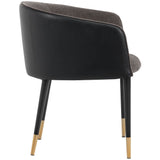 Asher Chair, Sparrow Grey - Modern Furniture - Accent Chairs - High Fashion Home