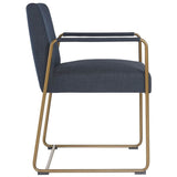 Balford Arm Chair, Arena Navy - Furniture - Chairs - High Fashion Home