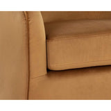 Hazel Swivel Lounge Chair, Dark Bronze Gold Sky-Furniture - Chairs-High Fashion Home